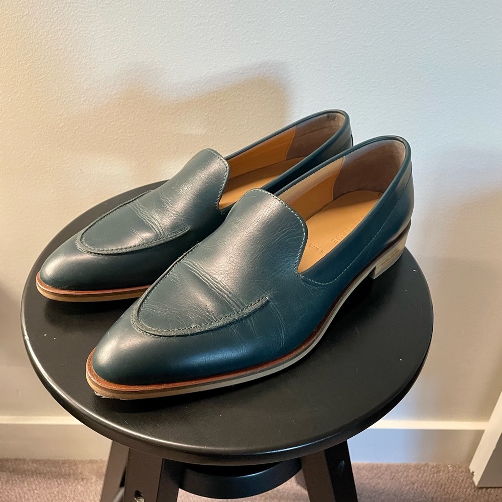 Everlane Modern Loafer in Green